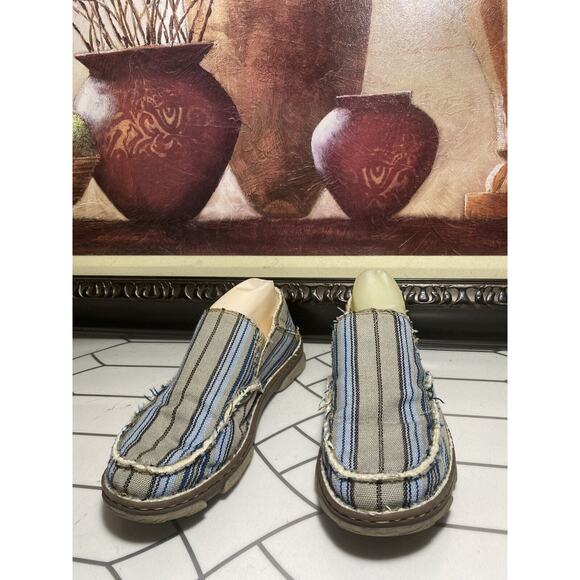 Tony Lama Shoes Men’s Size 8.5 Gator Slip On Striped TLC110 main image 6
